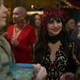Nadja (Natasia Demetriou) welcomes a very special party guest in “The Orgy.”